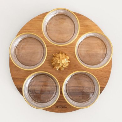 Сервировочный набор Homla LOVDAL Золотой 242794 фото - 2