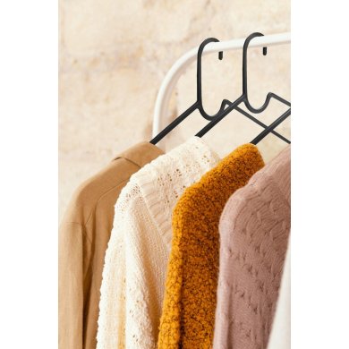 Набор вешалок Kontrast W1004 20 шт Черный - 6 Набор вешалок Kontrast W1004 20 шт Черный 4.06.212443 фото - 6