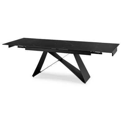 Раскладной обеденный стол Mebel Elit VICTOR Marmur Черный ME.VICTOR/CZ/S фото - 3