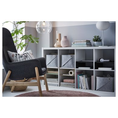 IKEA Стеллаж KALLAX Белый (ИКЕА КАЛЛАКС) 80275887 фото - 4