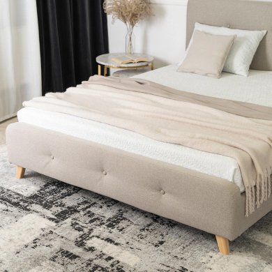 Кровать Mebel Elit MIKEL 160x200 см Бежевый ME.MIKEL/160/BZ/T/LOZ фото - 4