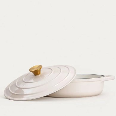 Каструля з кришкою Homla ANDREAS 2,5 л Бежевий 244317 фото - 2