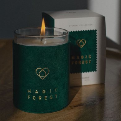 Ароматическая свеча Homla ETERNAL Magic Forest | Зеленый 164074 фото - 7
