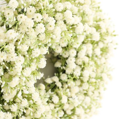 Вінок Homla CLADEL 36 см | Зелений / Кремовий - 3 Вінок Homla CLADEL 36 см | Зелений / Кремовий 213077 фото - 3