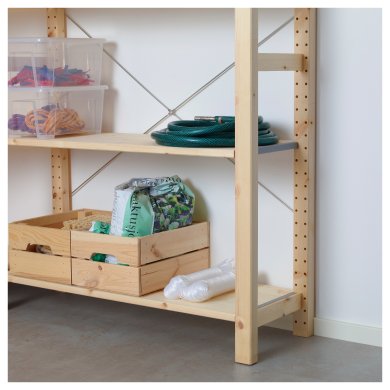 Хрестовина для стелажа OBSERVATOR Сріблястий - 2 IKEA Хрестовина для стелажа OBSERVATOR Сріблястий (ИКЕА OBSERVATÖR) 87749600 фото - 2