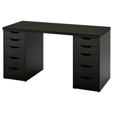 IKEA Письменный стол LAGKAPTEN/ALEX Черный (ИКЕА ЛАГКАПТЕН/АЛЕКС) 79432195