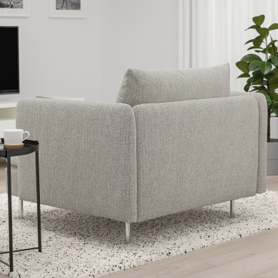 Крісло м'яке SODERHAMN Бежевий - 11 IKEA Крісло м'яке SODERHAMN Бежевий (ИКЕА СЁДЕРХАМН) 29329756 фото - 11