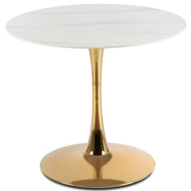 Обеденный стол Mebel Elit SANDER Marmur Золотой ME.SANDER/B/ZL/S