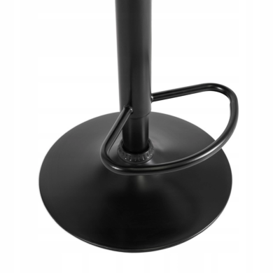 Барний стілець Mebel Elit EDA Welur Чорний ME.EDA/CZ/CZ/V/H фото - 7