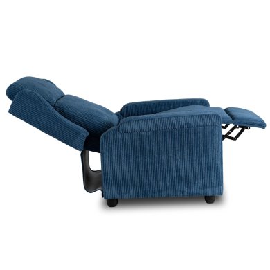 Кресло мягкое раскладное с реклайнером Mebel Elit SPENCER Velvet Синий ME.SPENCER/GR/SZTR/FW фото - 9