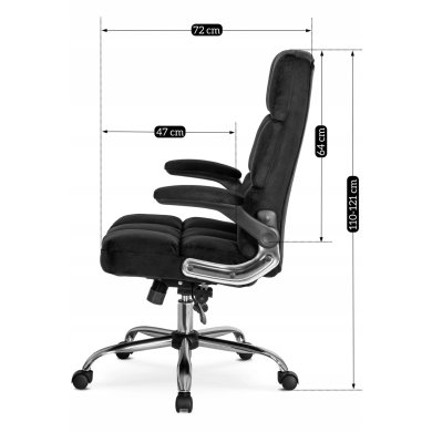 Офісне крісло Mebel Elit LONDON Чорний ME.LONDON/CZ/V/FO фото - 18