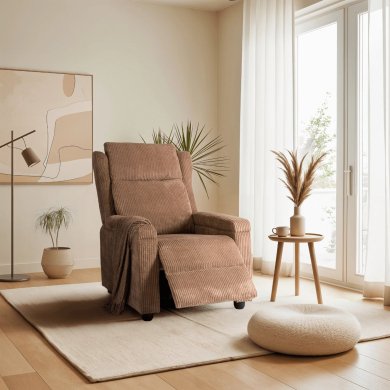 Крісло м'яке розкладне з реклайнером Mebel Elit SPENCER Velvet Коричневий - 15 Крісло м'яке розкладне з реклайнером Mebel Elit SPENCER Velvet Коричневий ME.SPENCER/BR/SZTR/FW фото - 15