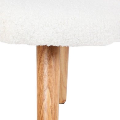Підставка для ніг Homla MOSS TEDDY BOUCLE Білий 213793 фото - 3