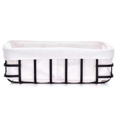 Хлібниця відкрита Duka Fint | Чорний білий 1216774 фото - 4