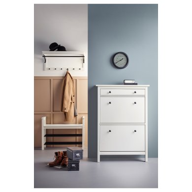 IKEA Тумба для взуття HEMNES (ИКЕА ХЕМНЭС) 20169559 фото - 5