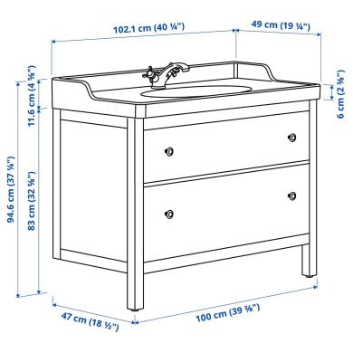 IKEA HEMNES/RUTSJON (ИКЕА ХЕМНЕС/РУТСЁН) 09655014 фото - 5