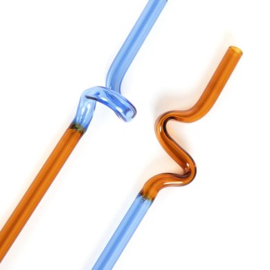 Набір соломи Homla RIJO | Синій/Бурштиновий 214829 фото - 2