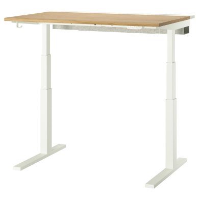 IKEA Письменный стол для работы сидя/стоя MITTZON Дуб (ИКЕА МИЦОН) 69527797