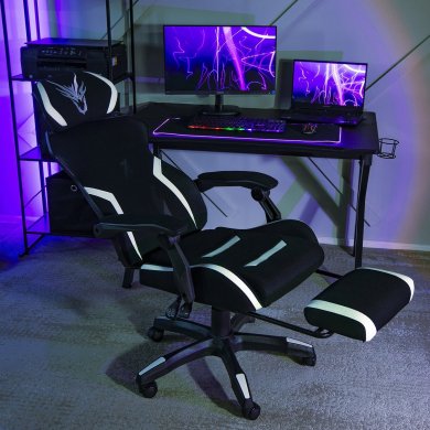 Геймерське крісло Mebel Elit MAXIMO Білий - 8 Геймерське крісло Mebel Elit MAXIMO Білий ME.MAXIMO/CZ/B/T/FO фото - 8