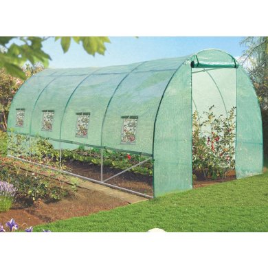 Парник теплица Garden Line 4,5x2x2 м Зеленый - 3 Парник теплица Garden Line 4,5x2x2 м Зеленый TUN3927 фото - 3