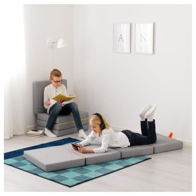 IKEA Пуф-матрас розкладний SLAKT (ИКЕА СЛАКТ) 10362963 фото - 2