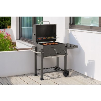 Вугільний гриль з чавунною решіткою Garden Line BBQ5320 Сірий BBQ5320 фото - 12