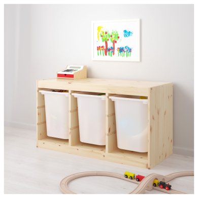 IKEA Стеллаж с контейнерами TROFAST (ИКЕА ТРОФАСТ) 09102532 фото - 3
