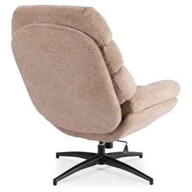 Кресло мягкое поворотное Mebel Elit ASTURIA Бежевый ME.ASTURIA/BZ/CZ/T/FW фото - 4