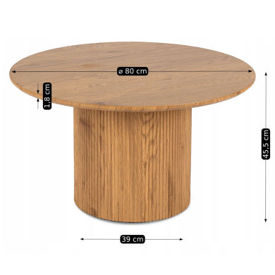 Журнальный стол Mebel Elit MAYLIN MAX Дуб - 8 Журнальный стол Mebel Elit MAYLIN MAX Дуб ME.MAXMAYLIN/D/D/L фото - 8