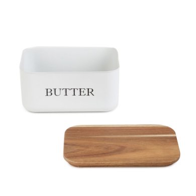 Масленка Homla AVILA 15x10x7 см Белый 224182 фото - 3