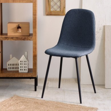 Обідній стілець Homla SLANK Синій - 6 Обідній стілець Homla SLANK Синій 217883 фото - 6