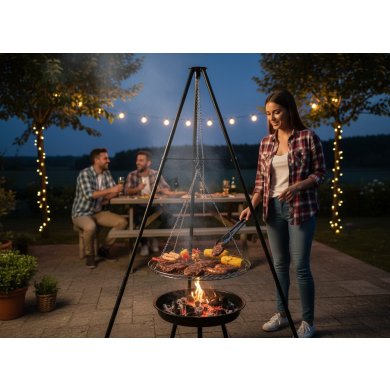 Вугільний гриль Garden Line BBQ0162 Чорний BBQ0162 фото - 5