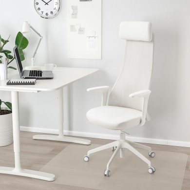 IKEA Офисное кресло JARVFJALLET Белый (ИКЕА ЖАРВФЬАЛЛЕ) 40521852 фото - 6