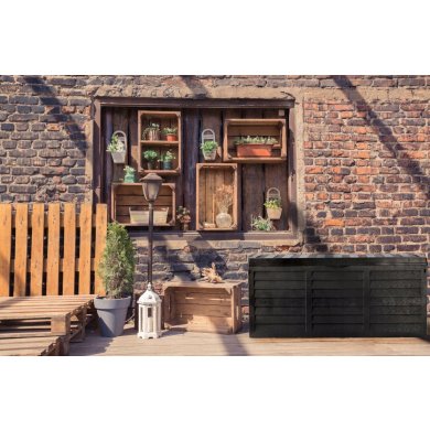 Садовый ящик Garden Line 320 л Черный - 15 Садовый ящик Garden Line 320 л Черный BOX8091 фото - 15