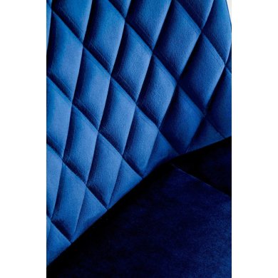 Обідній стілець поворотний Halmar K520 Синій V-CH-K/520-KR-GRANATOWY фото - 14