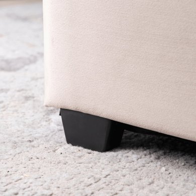 Ліжко Mebel Elit CROS Welur 140x200 см Бежевий - 11 Ліжко Mebel Elit CROS Welur 140x200 см Бежевий ME.CROS/140/BZ/V/LOZZPOJ фото - 11