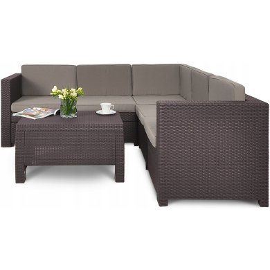 Комплект садовой мебели Keter PROVENCE Коричневый 227777-1 фото - 2