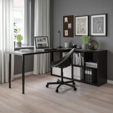 IKEA Стеллаж с столом KALLAX/LAGKAPTEN Коричневый (ИКЕА КАЛЛАКС/ЛАГКАПТЕН) 29481683 фото - 3