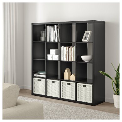 Стеллаж KALLAX Коричневый - 9 IKEA Стеллаж KALLAX Коричневый (ИКЕА КАЛЛАКС) 10275862 фото - 9