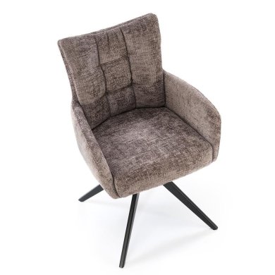 Обеденный стул поворотный Halmar K540 Пепельный V-CH-K/540-KR-POPIELATY фото - 8