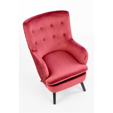 Кресло мягкое Halmar Ravel Бордовый - 2 Кресло мягкое Halmar Ravel Бордовый V-CH-RAVEL-FOT-BORDOWY фото - 2