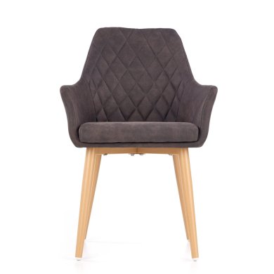 Обеденный стул Halmar K287 Темно-коричневый V-CH-K/287-KR-C.BRĄZ фото - 3