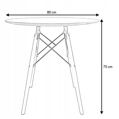 Комплект меблів для кухні Kontrast MIA CARO Білий 67423 фото - 13