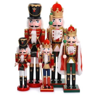 Фігурка Duka Nutcracker | Червоний Чорний 2221118 фото - 4