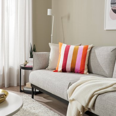 IKEA Декоративна наволочка VATTENVAN 50х50 см Різнокольоровий (ИКЕА ВАТТЕНВАН) 70543292 фото - 3