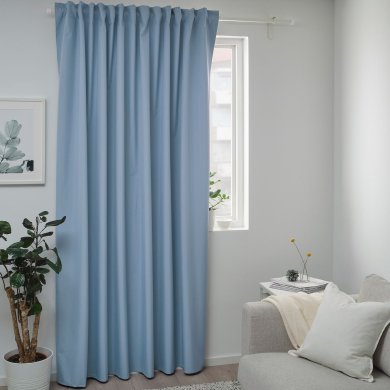 IKEA Штора BENGTA 210х300 см Синий (ИКЕА БЕНГТА) 10454458 фото - 2