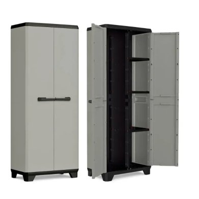 Садовый шкаф Keter/Kis PLANET MULTIPURPOSE CABINET Серый - 3 Садовый шкаф Keter/Kis PLANET MULTIPURPOSE CABINET Серый 246639 фото - 3