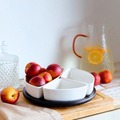 Сервірувальний набір Homla FELKO Білий - 6 Сервірувальний набір Homla FELKO Білий 217763 фото - 6