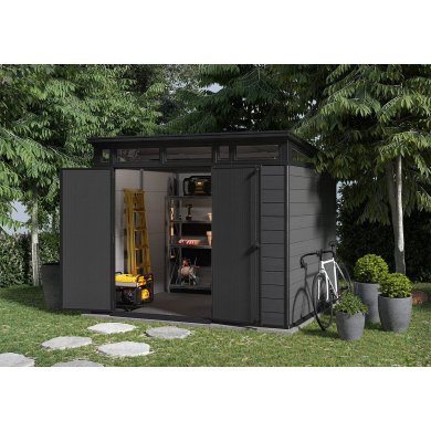 Садовый домик Keter CORTINA 279x218x226 см Серый 255060 фото - 3