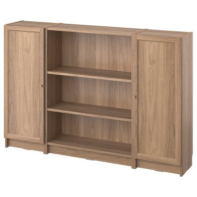 IKEA Стеллаж BILLY/OXBERG Дуб (ИКЕА БИЛЛИ/ОКСБЕРГ) 19483593